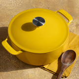 MADE IN Round Enameled Cast Iron Dutch Oven