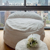Adult Bean Bag Chair - Queen - NEST Faux Fur