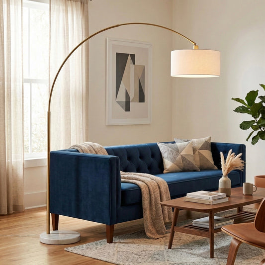 Ambient Arch Gold Brass Floor Lamp