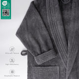 American Soft Linen Luxury Men’s 100% Cotton Turkish Bathrobe – Quick Dry, Soft, Absorbent & Lightweight