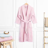 American Soft Linen Luxury Women’s 100% Cotton Turkish Bathrobe – Quick Dry, Soft, Absorbent & Lightweight