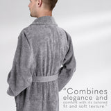 American Soft Linen Luxury Men’s Robe – 100% Cotton, Quick Dry, Turkish Bathrobe for Wholesale
