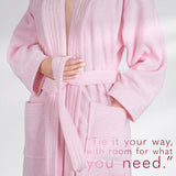 American Soft Linen Luxury Women’s Robe – 100% Cotton, Quick Dry, Turkish Bathrobe for Wholesale