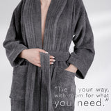 American Soft Linen Luxury Women’s Robe – 100% Cotton, Quick Dry, Turkish Bathrobe for Wholesale