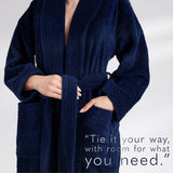 American Soft Linen Luxury Women’s Robe – 100% Cotton, Quick Dry, Turkish Bathrobe for Wholesale