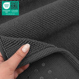American Soft Linen 100% Cotton Bath Mat Rugs, 17x24 inches Slip Resistant Bottom Base Bath Mats for Bathroom - 50 Set Case Pack