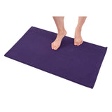 American Soft Linen 100% Cotton Bath Mat Rugs, 17x24 inches Slip Resistant Bottom Base Bath Mats for Bathroom - 50 Set Case Pack