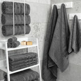 American Soft Linen 100% Cotton Turkish Towels for Bathroom, 4 Pack Bath Towel Set,  Super Soft, Extra Large Bath Towels