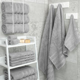 American Soft Linen 100% Cotton Turkish Towels for Bathroom, 4 Pack Bath Towel Set,  Super Soft, Extra Large Bath Towels