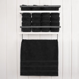 American Soft Linen 100%  Cotton Turkish Towels, 4 Pack Hand Towel Set, Super Soft, Absorbent, Quick Dry Premium Towels