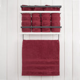 American Soft Linen 100%  Cotton Turkish Towels, 4 Pack Hand Towel Set, Super Soft, Absorbent, Quick Dry Premium Towels