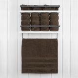 American Soft Linen 100%  Cotton Turkish Towels, 4 Pack Hand Towel Set, Super Soft, Absorbent, Quick Dry Premium Towels