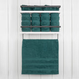 American Soft Linen 100%  Cotton Turkish Towels, 4 Pack Hand Towel Set, Super Soft, Absorbent, Quick Dry Premium Towels