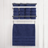 American Soft Linen 100%  Cotton Turkish Towels, 4 Pack Hand Towel Set, Super Soft, Absorbent, Quick Dry Premium Towels