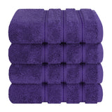 American Soft Linen 100%  Cotton Turkish Towels, 4 Pack Hand Towel Set, Super Soft, Absorbent, Quick Dry Premium Towels