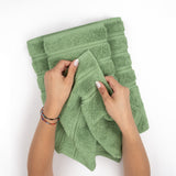 American Soft Linen 100%  Cotton Turkish Towels, 4 Pack Hand Towel Set, Super Soft, Absorbent, Quick Dry Premium Towels