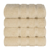 American Soft Linen 100%  Cotton Turkish Towels, 4 Pack Hand Towel Set, Super Soft, Absorbent, Quick Dry Premium Towels