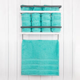 American Soft Linen 100%  Cotton Turkish Towels, 4 Pack Hand Towel Set, Super Soft, Absorbent, Quick Dry Premium Towels