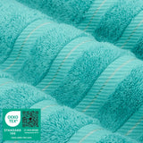 American Soft Linen 100%  Cotton Turkish Towels, 4 Pack Hand Towel Set, Super Soft, Absorbent, Quick Dry Premium Towels
