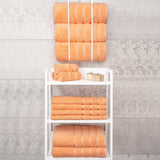 4 Piece 100% Cotton Turkish Bath Towel - 6 Set Case Pack