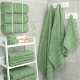 4 Piece 100% Cotton Turkish Bath Towel - 6 Set Case Pack