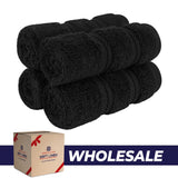 4 Piece 100% Cotton Luxury Washcloth Turkish Towel Set - 60 Set Case Pack