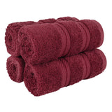 4 Piece 100% Cotton Luxury Washcloth Turkish Towel Set - 60 Set Case Pack