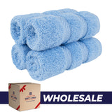 4 Piece 100% Cotton Luxury Washcloth Turkish Towel Set - 60 Set Case Pack