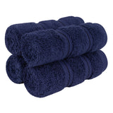 4 Piece 100% Cotton Softness, Elegance, Comfort Washcloth Turkish Towel Set