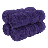4 Piece 100% Cotton Softness, Elegance, Comfort Washcloth Turkish Towel Set