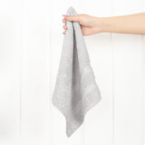 4 Piece 100% Cotton Softness, Elegance, Comfort Washcloth Turkish Towel Set