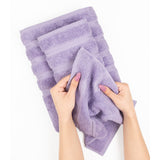 6 Piece 100% Cotton Turkish Bulk Bath Towels - Wholesale Premium Towel Sets - 10 Set Case Pack