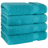 American Soft Linen Bekos 100% Cotton Turkish Towels, 4 Piece Bath Towel Set