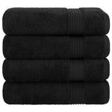 American Soft Linen Bekos 100% Cotton Turkish Towels, 4 Piece Bath Towel Set