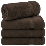 American Soft Linen Bekos 100% Cotton Turkish Towels, 4 Piece Bath Towel Set