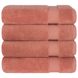 American Soft Linen Bekos 100% Cotton Turkish Towels, 4 Piece Bath Towel Set