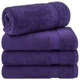 American Soft Linen Bekos 100% Cotton Turkish Towels, 4 Piece Bath Towel Set