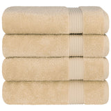 American Soft Linen Bekos 100% Cotton Turkish Towels, 4 Piece Bath Towel Set