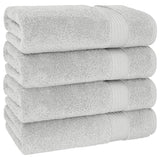 American Soft Linen Bekos 100% Cotton Turkish Towels, 4 Piece Bath Towel Set