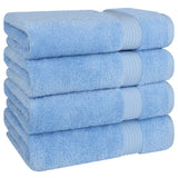 American Soft Linen Bekos 100% Cotton Turkish Towels, 4 Piece Bath Towel Set