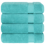 American Soft Linen Bekos 100% Cotton Turkish Towels, 4 Piece Bath Towel Set
