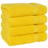 American Soft Linen Bekos 100% Cotton Turkish Towels, 4 Piece Bath Towel Set