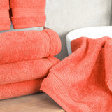 American Soft Linen Bekos 100% Cotton Turkish Towels, 4 Piece Hand Towel Set