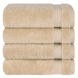 American Soft Linen Bekos 100% Cotton Turkish Towels, 4 Piece Hand Towel Set