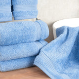 American Soft Linen Bekos 100% Cotton Turkish Towels, 4 Piece Hand Towel Set