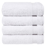 American Soft Linen Bekos 100% Cotton Turkish Towels, 4 Piece Hand Towel Set