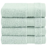 American Soft Linen Bekos 100% Cotton Turkish Towels, 4 Piece Washcloth Towel Set