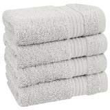American Soft Linen Bekos 100% Cotton Turkish Towels, 4 Piece Washcloth Towel Set