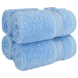 American Soft Linen Bekos 100% Cotton Turkish Towels, 4 Piece Washcloth Towel Set