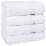 American Soft Linen Bekos 100% Cotton Turkish Towels, 4 Piece Washcloth Towel Set